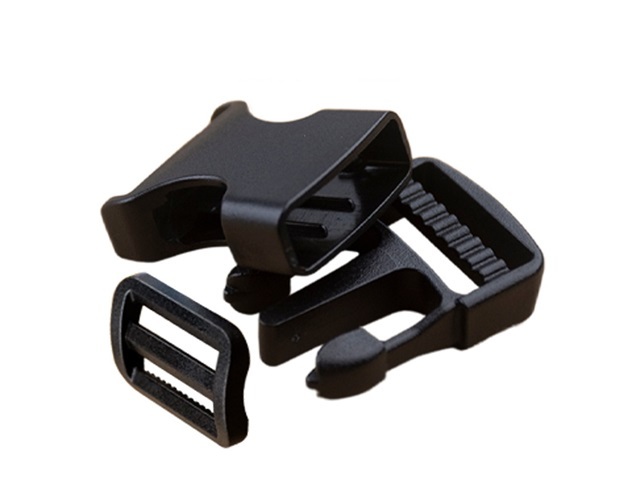 (image for) 50Sets Black Side Release Buckles For 25mm Webbing