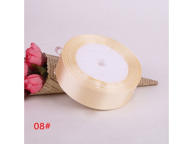 10Rolls X 25Yards Ivory Satin Ribbon 18mm 10Rolls X 25Yards Ivory Satin Ribbon 18mm