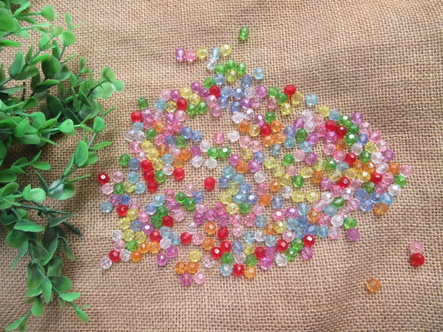 3Packs x 300Pcs Faceted Round Beads Jewellery Finding 8mm 3Packs x 300Pcs Faceted Round Beads Jewellery Finding 8mm
