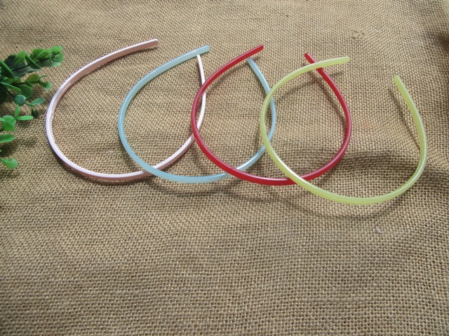 1Piece Plain Thin Headbands Base Hair Bands Hair Loop 6mm - Click Image to Close