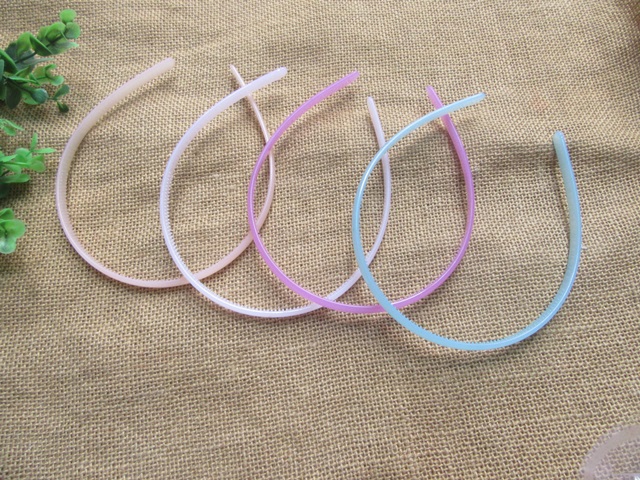 36Pcs Candy Color Thin Headbands Base Hair Bands Hair Loop 8mm 36Pcs Candy Color Thin Headbands Base Hair Bands Hair Loop 8mm