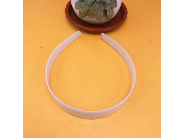 20X New Off White Plastic Headbands Jewelry Finding 20mm Wide