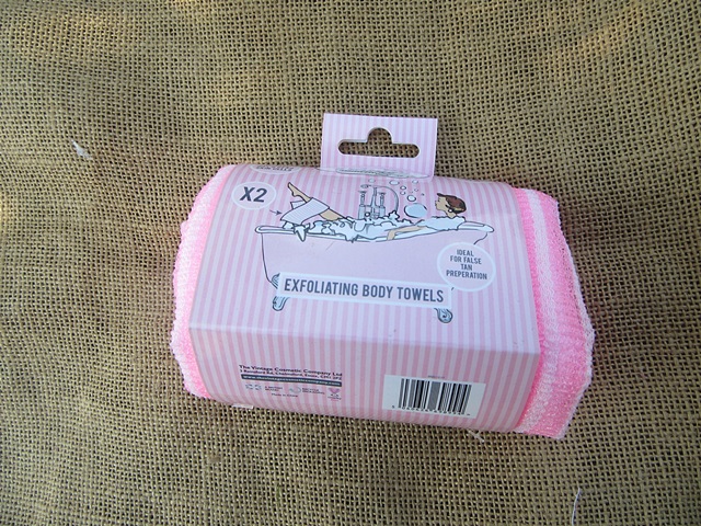 1Set 2Pcs Exfoliating Body Scrub Nylon Wash Cloth Towel Bath Use 1Set 2Pcs Exfoliating Body Scrub Nylon Wash Cloth Towel Bath Use