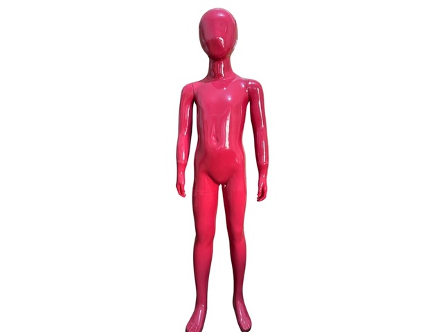 1Set Fuschia 8-10 Yrs Old Children Full Body Size Mannequin 125c