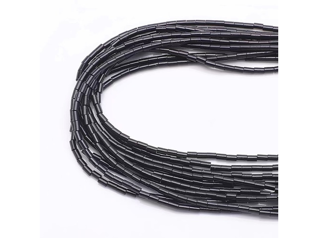 6Card Wave Tube Etc Hematite Loose Spacer Beads for Jewelry Maki