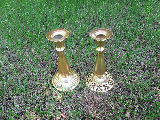 1Pc Ins Minimalist Candlestick Gold 17cm High Random Design 1Pc Ins Minimalist Candlestick Gold 17cm High Random Design