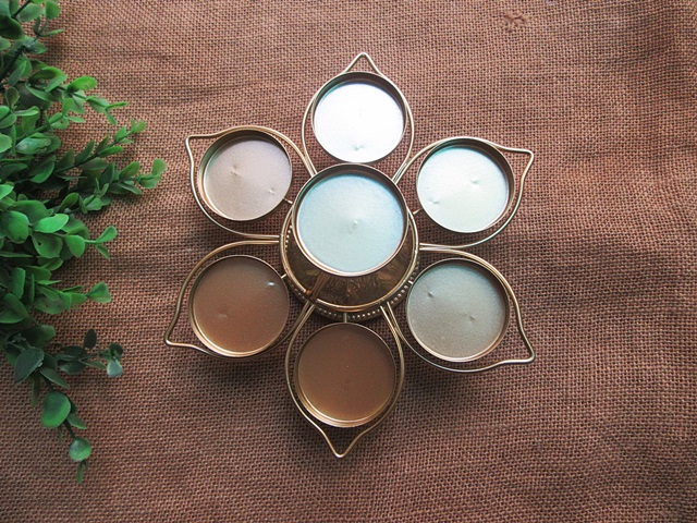 1Pc Plum Lamp 7Star Candlestick Buddhist Lotus Candle Holder 1Pc Plum Lamp 7Star Candlestick Buddhist Lotus Candle Holder