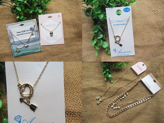 4Pcs Fashion Necklaces w/Various Charm for Women Accessories 4Pcs Fashion Necklaces w/Various Charm for Women Accessories