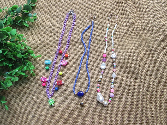 6Pcs Cute Necklaces for Kids Girls Beaded Necklaces 6Pcs Cute Necklaces for Kids Girls Beaded Necklaces