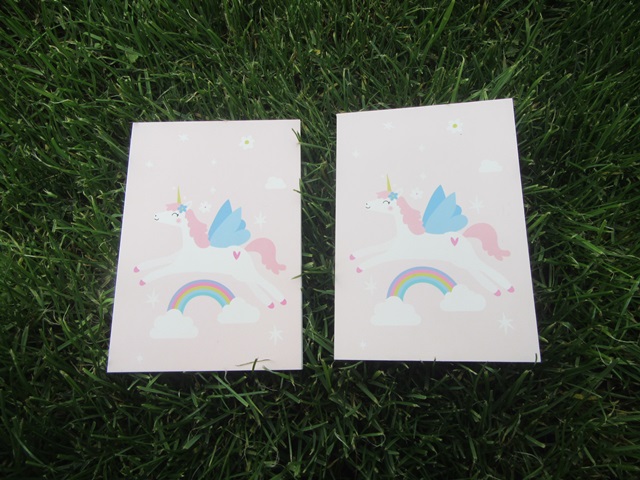 6Pcs Cute Unicorn Design Blank Memo Pad Note Pad Stationery