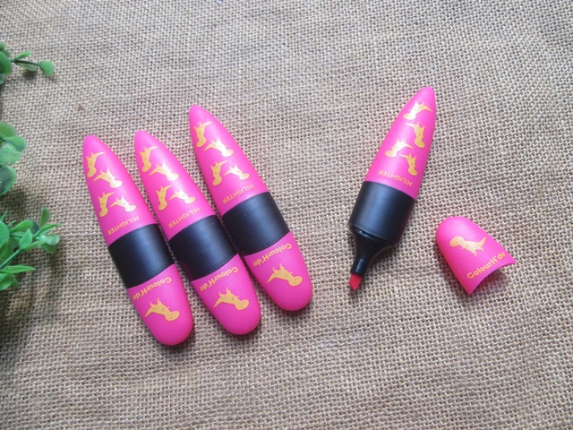 12Pcs Cute Pink Highlighter Markers Office School Supplies 12Pcs Cute Pink Highlighter Markers Office School Supplies