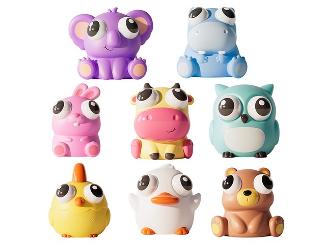 6Pcs Eye-Popping Decompress Pinch Toy Stress Relief Anxiety Toy
