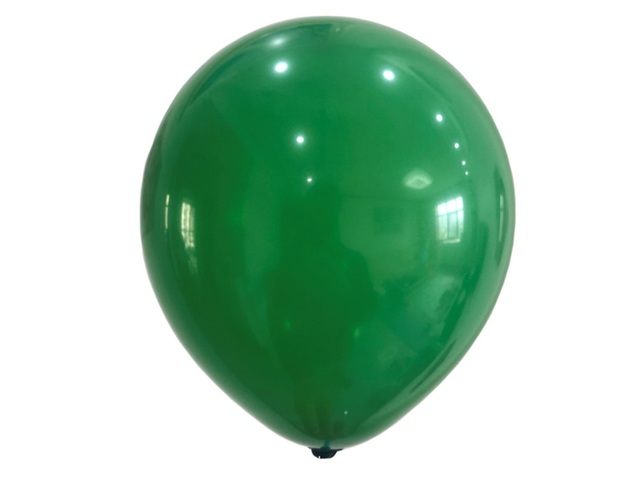 100Pcs Green Natural Latex Balloons Party Supplies Favor 30cm