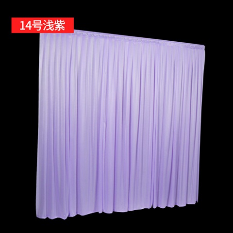 1X Light Purple Silk Cloth Wedding Party Backdrop Curtain Drapes - Click Image to Close