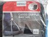1Pc Duffle Black Grey Cargo Travel Outdoor Camping Bag 140L 1Pc Duffle Black Grey Cargo Travel Outdoor Camping Bag 140L