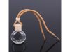 10Pcs Car Air Freshener Hanging Perfume Empty Bottle Essential