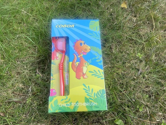 12Pcs Dino Clean Morning Toothbrushes for Kids w/Protect Cover 12Pcs Dino Clean Morning Toothbrushes for Kids w/Protect Cover