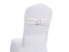 10Pcs Sequined White Sashes Chair Wider Bow Wedding Venue Banque 10Pcs Sequined White Sashes Chair Wider Bow Wedding Venue Banque