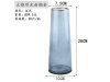 1Pc Grey Sophisticated Slender Glass Vase Collection