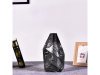 1Pc Unique Handmade Marbled Black Vase Dressing Table Pot 32cm 1Pc Unique Handmade Marbled Black Vase Dressing Table Pot 32cm