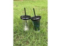 1Pc Shiny Skull Design Tumbler Leak-Proof Cold Cup w/Straw 1Pc Shiny Skull Design Tumbler Leak-Proof Cold Cup w/Straw