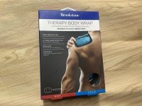 1Pc Brookstone Reusable Therapy Body Wrap Hot & Cold Gel Beads