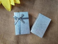 16 New Silver Gift Case for Necklace & Ring 8x5cm