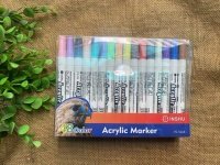 48 Colors Smooth Acrylic Paint Pen Marker for DIY Art Projects