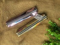 6Pcs Iridescent Pencil Case Glossy Organizer for School Makeup 6Pcs Iridescent Pencil Case Glossy Organizer for School Makeup
