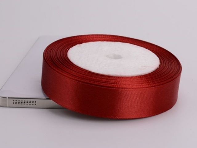 10Rolls X 25Yards Wine Red Satin Ribbon 18mm 10Rolls X 25Yards Wine Red Satin Ribbon 18mm