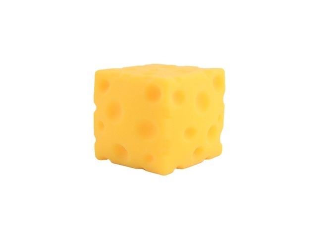 1Pc Soft Simulation Cheese Squeeze Toy Decompressing Pinching 1Pc Soft Simulation Cheese Squeeze Toy Decompressing Pinching