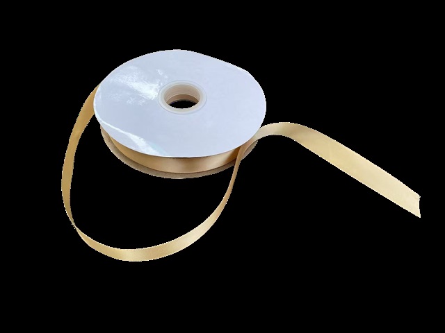 100Yards Golden Satin Ribbon 20mm Wide Craft Gift Wrap - Click Image to Close