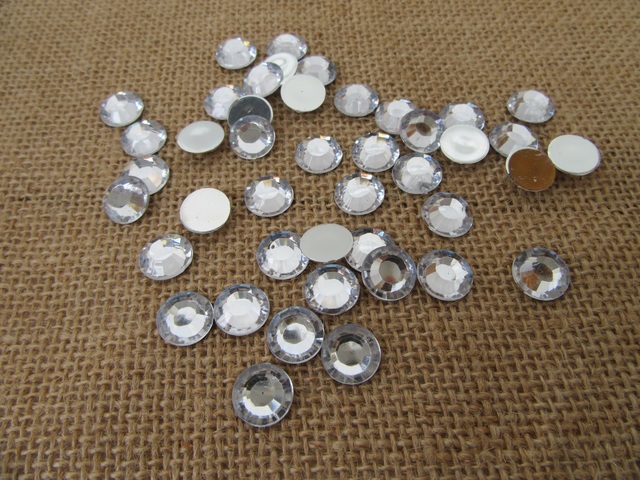 12Packs x 70Pcs White Flatback Rhinestones 12mm Retail Package 12Packs x 70Pcs White Flatback Rhinestones 12mm Retail Package