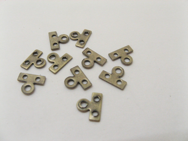 1000 Bronze 2-Strand Connector End Bars Finding