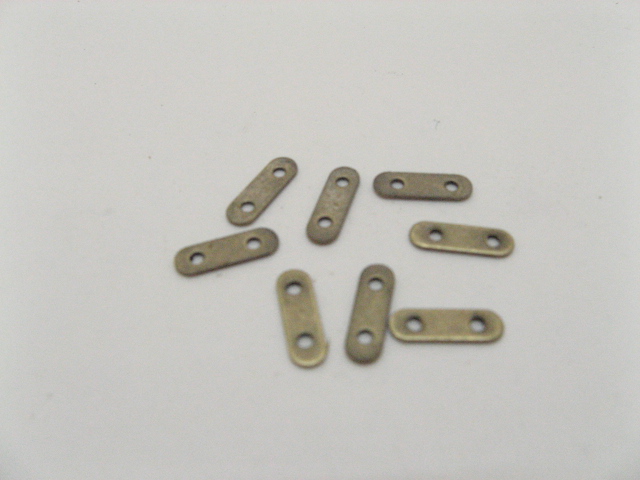 1000 Bronze Spacer Bars 2 Hole 11mm Connector Finding - Click Image to Close