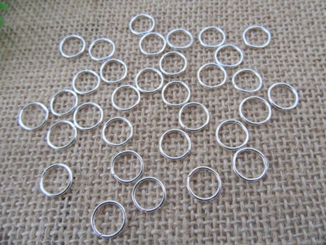 2500Pcs Jumprings Jump Rings Jewelry Finding 10x1mm 2500Pcs Jumprings Jump Rings Jewelry Finding 10x1mm