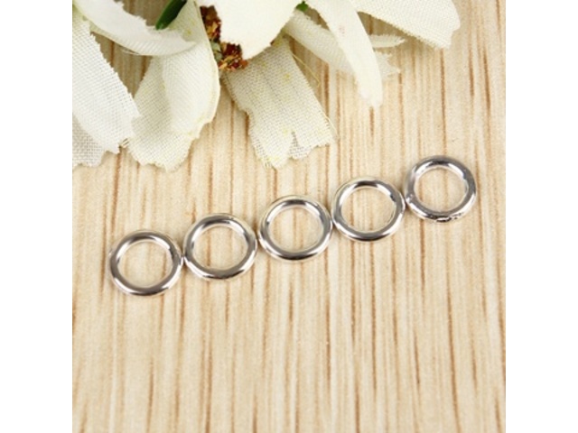 2x500Pcs Antique Silver Jump Ring Jumprings Jewelry Finding 8mm