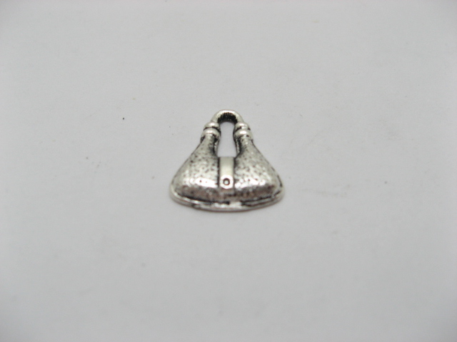 100 Metal Handbag Shape Pendants Charms ac-mp167 - Click Image to Close