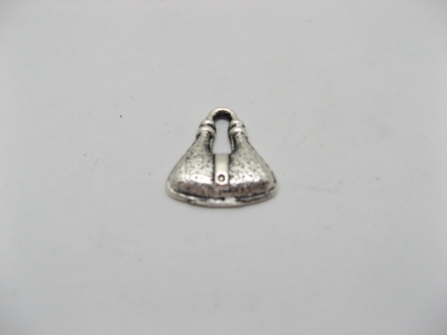 100 Metal Handbag Shape Pendants Charms ac-mp167