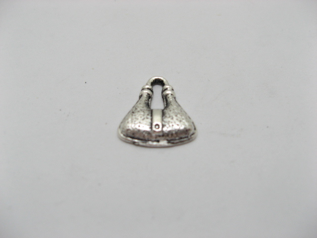 100 Metal Handbag Shape Pendants Charms ac-mp167 - Click Image to Close