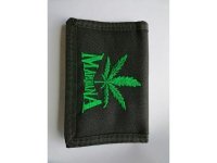 12X Black Nylon Wallets - Marijuana Design 12X Black Nylon Wallets - Marijuana Design