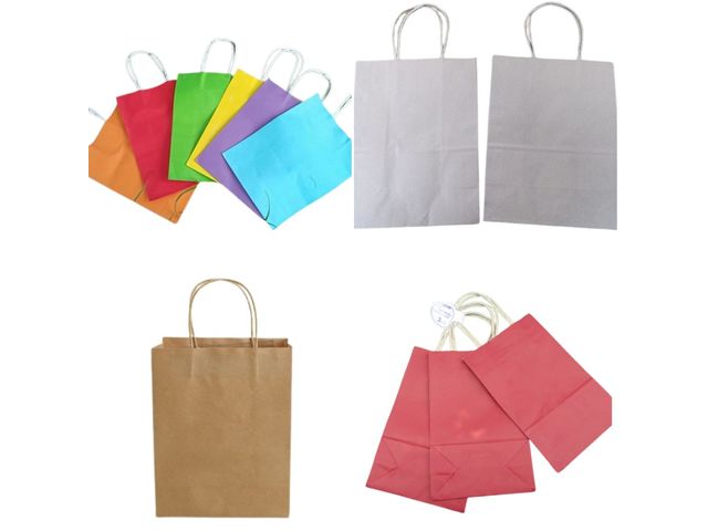 Plain Paper Shopping Bag