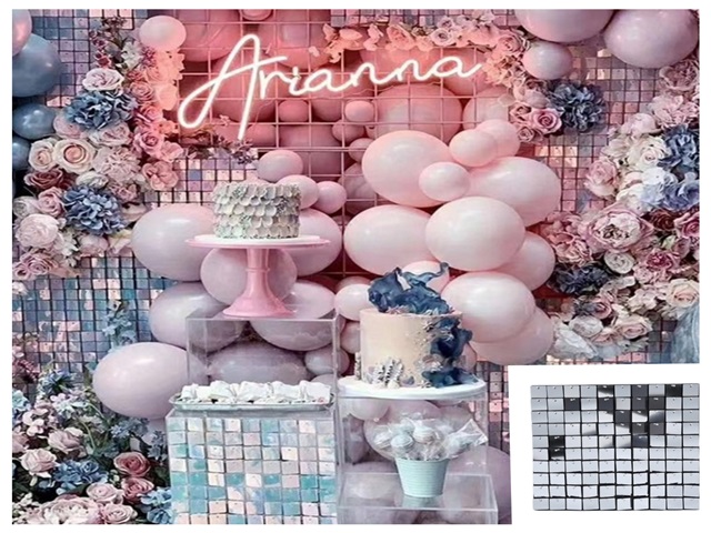 Metallic Shimmer Backdrop