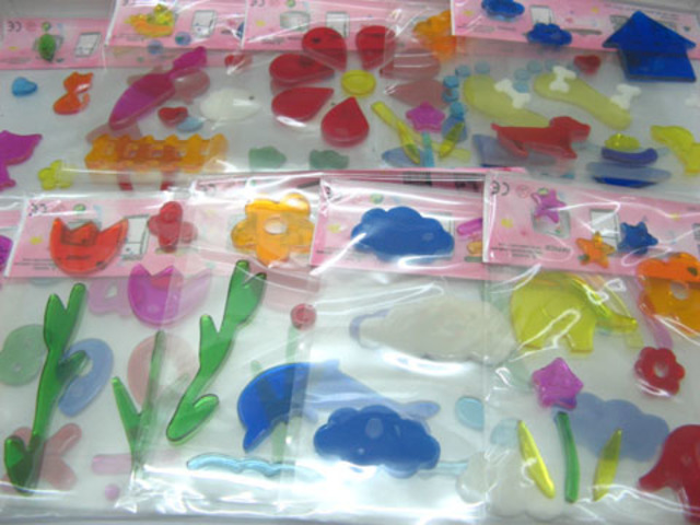 24 Sets Assorted Scrapbooking Crystal Sticky Paster co-ot141 24 Sets Assorted Scrapbooking Crystal Sticky Paster co-ot141