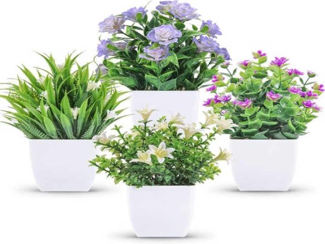 Artificial Desk Plant