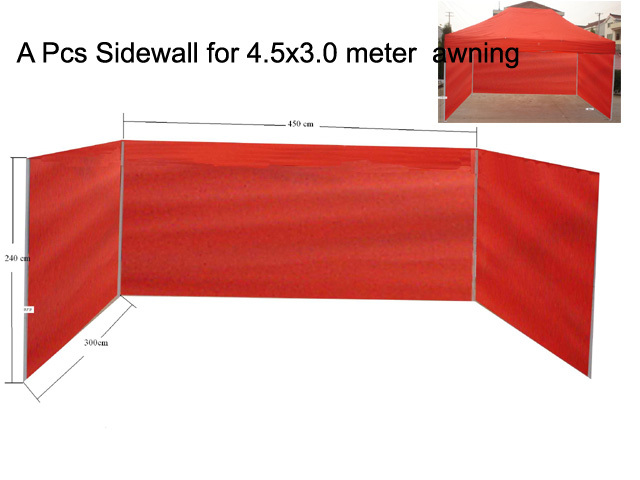 1X Red 3 sidewall suitable for 2X3M Marquee 1X Red 3 sidewall suitable for 2X3M Marquee