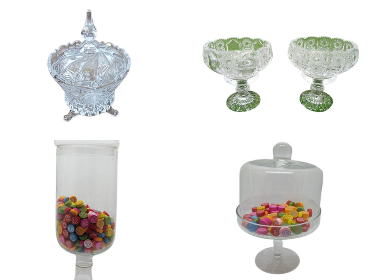 Lolly Candy Buffet Jars