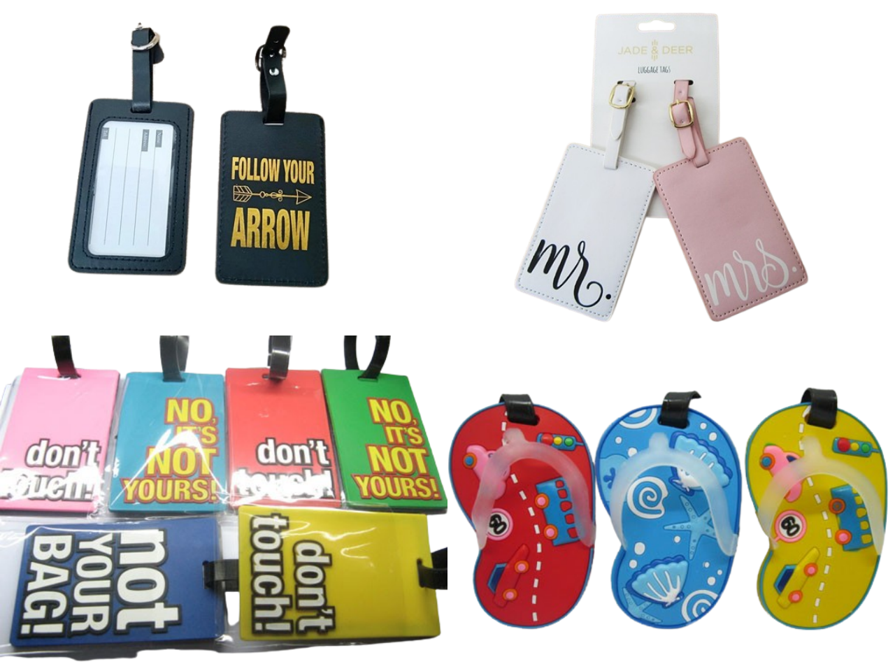 Luggage ID Rubber Tag