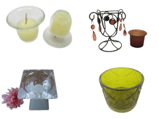 Candles, Holders