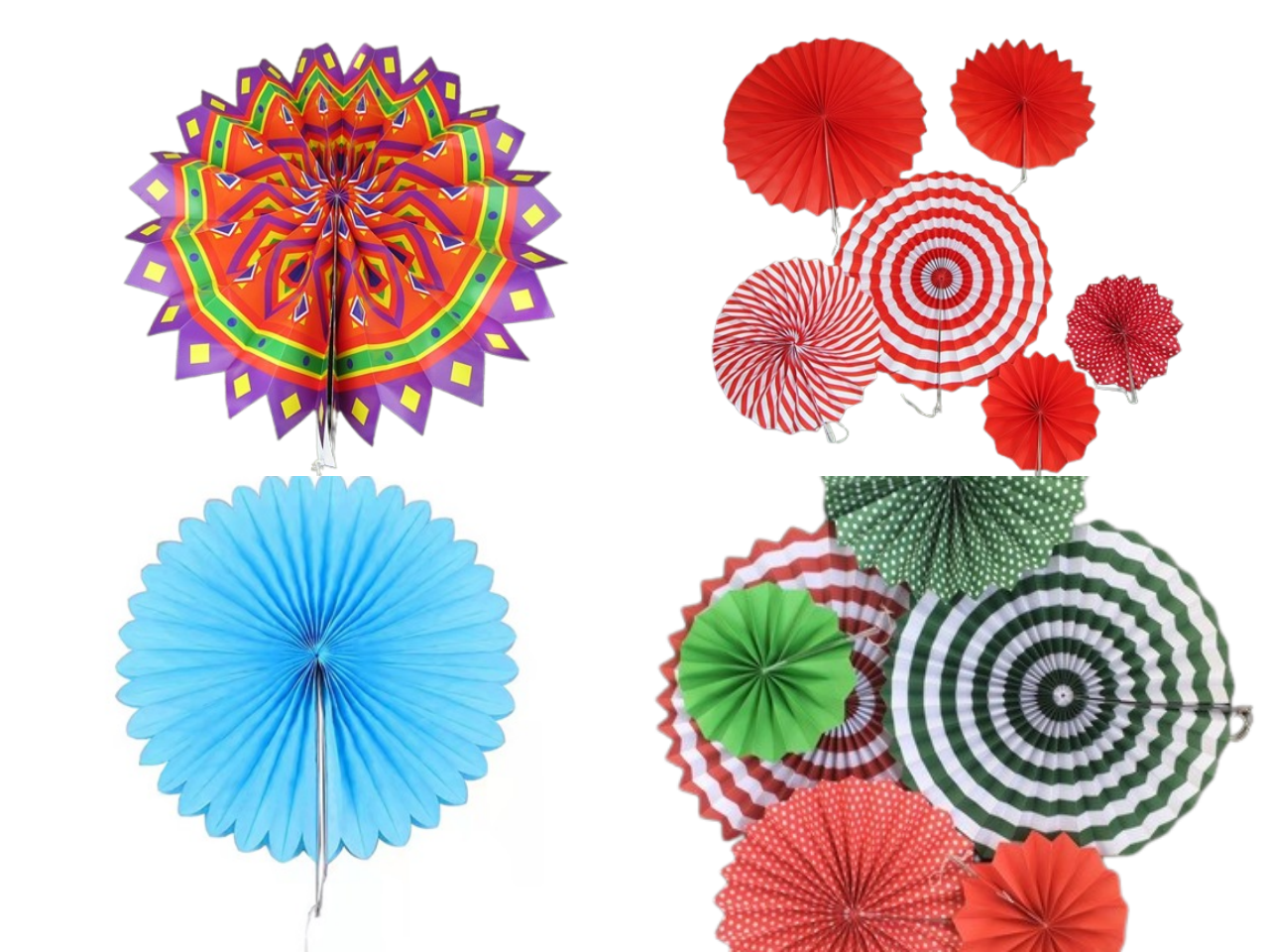 Tissue Paper Fans
